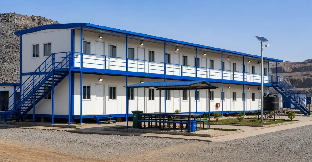 Prefab Worker Dormitory & Labour Camp manufacturer supplier exporter installation contractor by Mechwat for Mining
