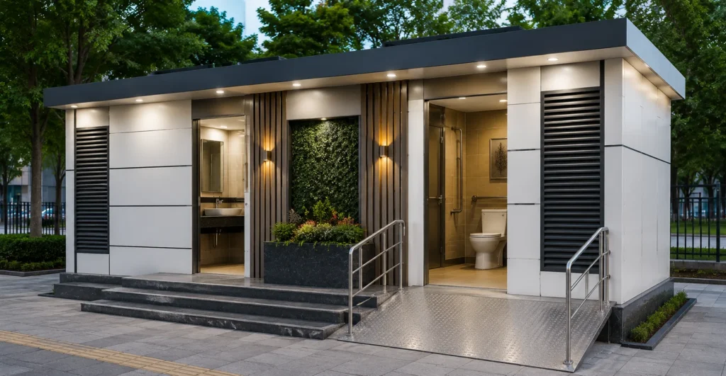 Smart Public Toilets (sensor & IoT ready) Manufacturer, Supplier, Exporter and Turnkey Installation Company | Mechwat