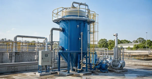UASB Reactors designed, manufactured and supplied by Mechwat for Water Sector, EFFLUENT TREATMENT PLANT and BIOLOGICAL EFFLUENT TREATMENT SYSTEMS applications