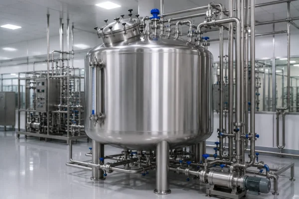 WFI storage tanks manufacturer supplier exporter installation contractor by Mechwat for Pharma & Healthcare.