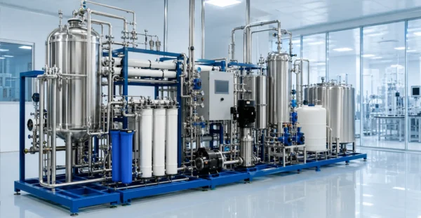 Water System Biotech & Lifesciences manufacturer supplier exporter installation contractor by Mechwat for Modular & Packaged Plants.