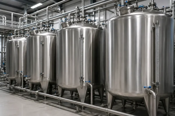 Whey, cream & dairy process tanks manufacturer supplier exporter installation contractor by Mechwat for Liquid Storage.
